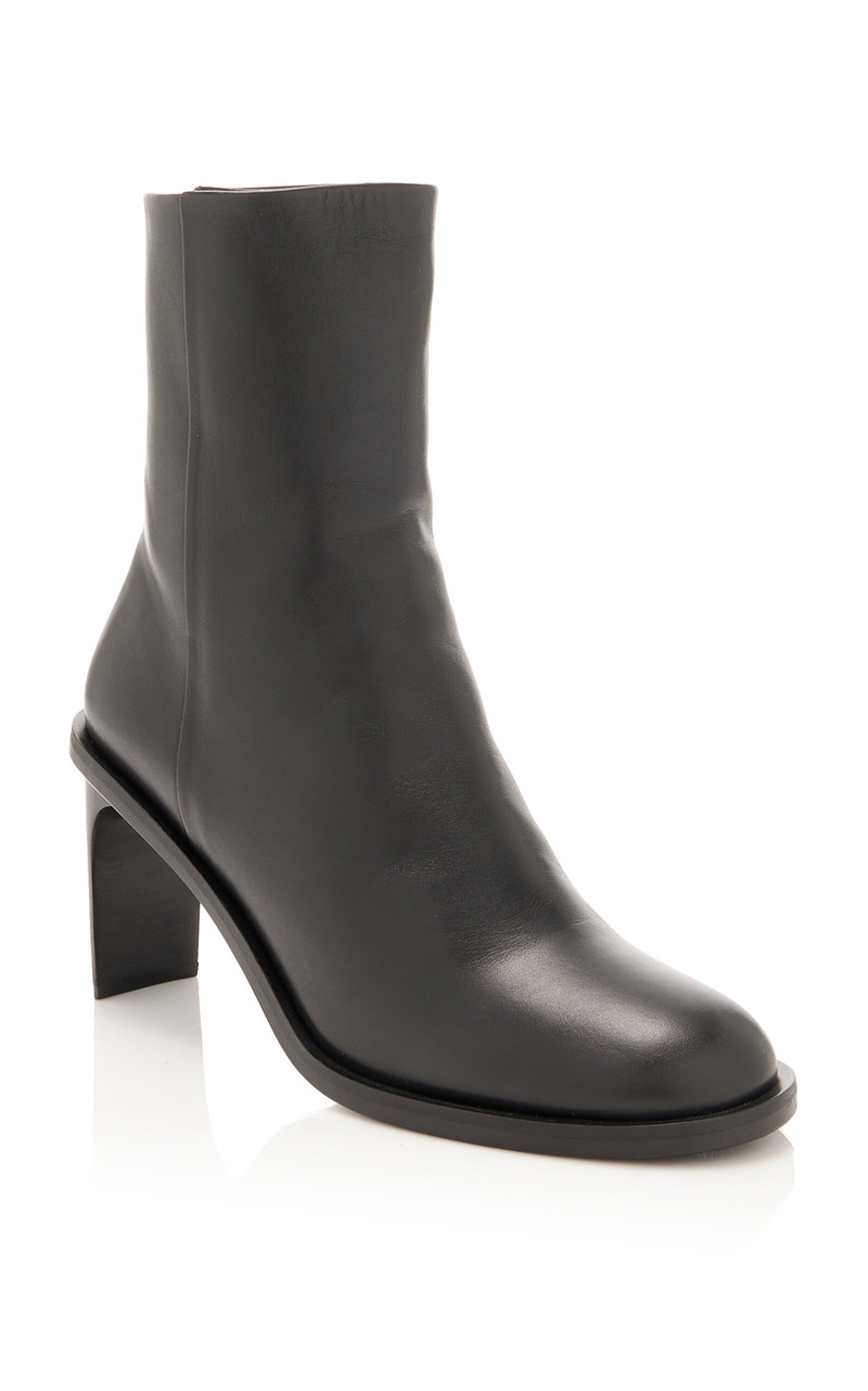 A.EMERY Florence Leather Ankle Boots black outlook