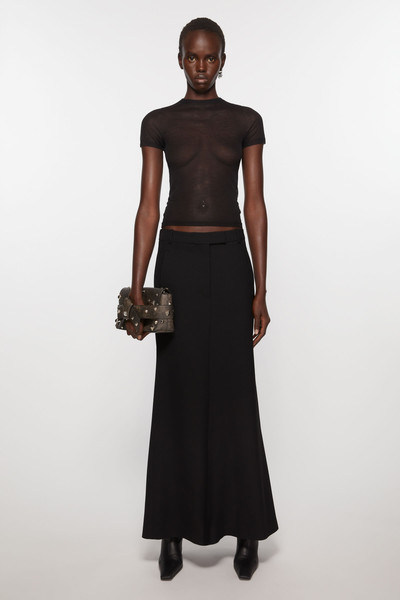 Acne Studios Tailored skirt - Black outlook