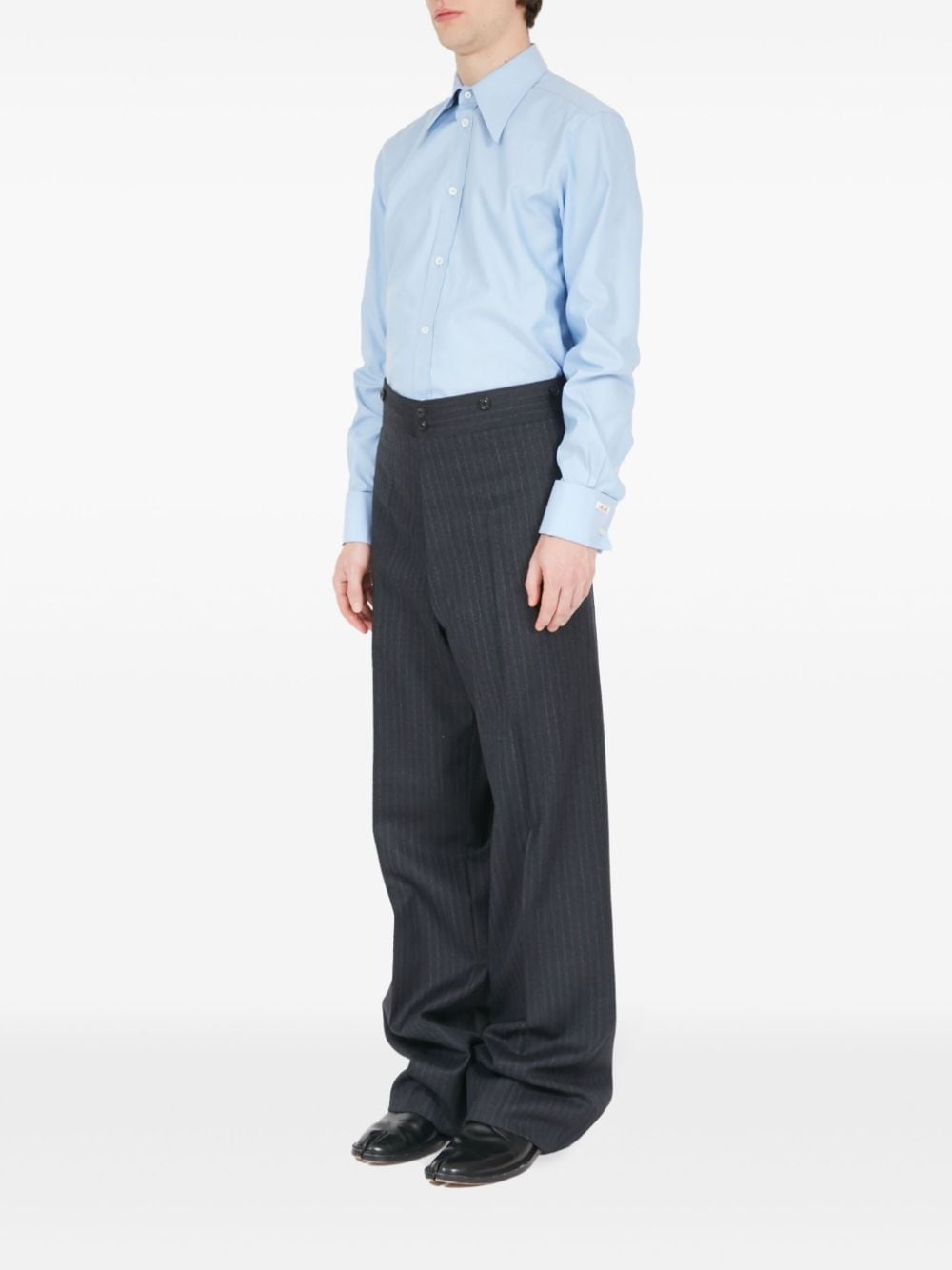 Barathea wool trousers - 6