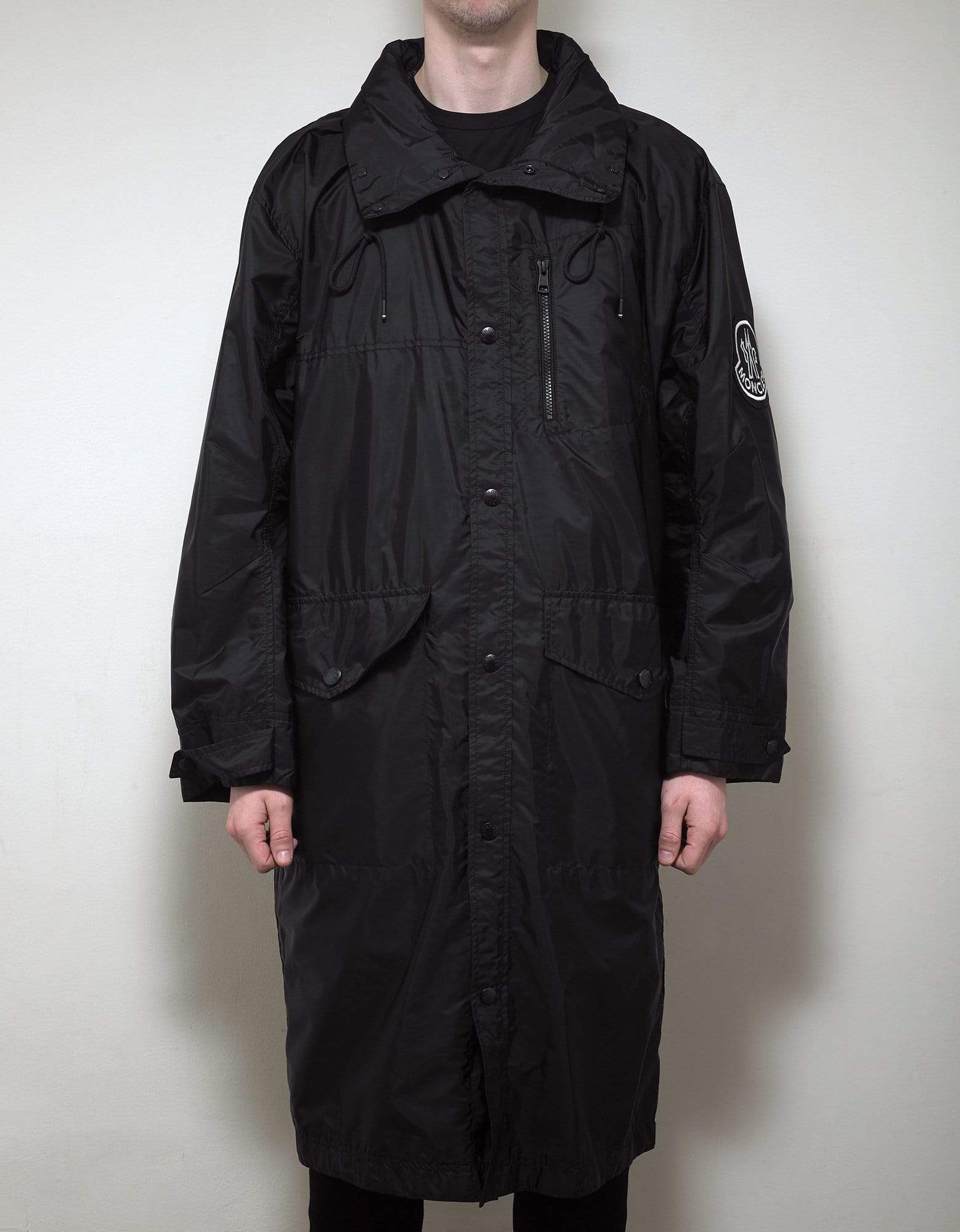 Moncler Greg Black Nylon Parka - 3