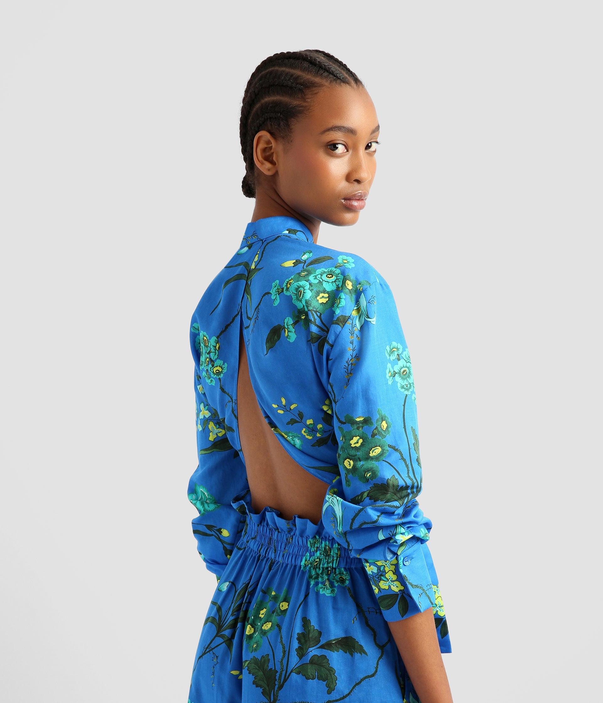 LONG SLEEVE SHIRT OPEN BACK - 5