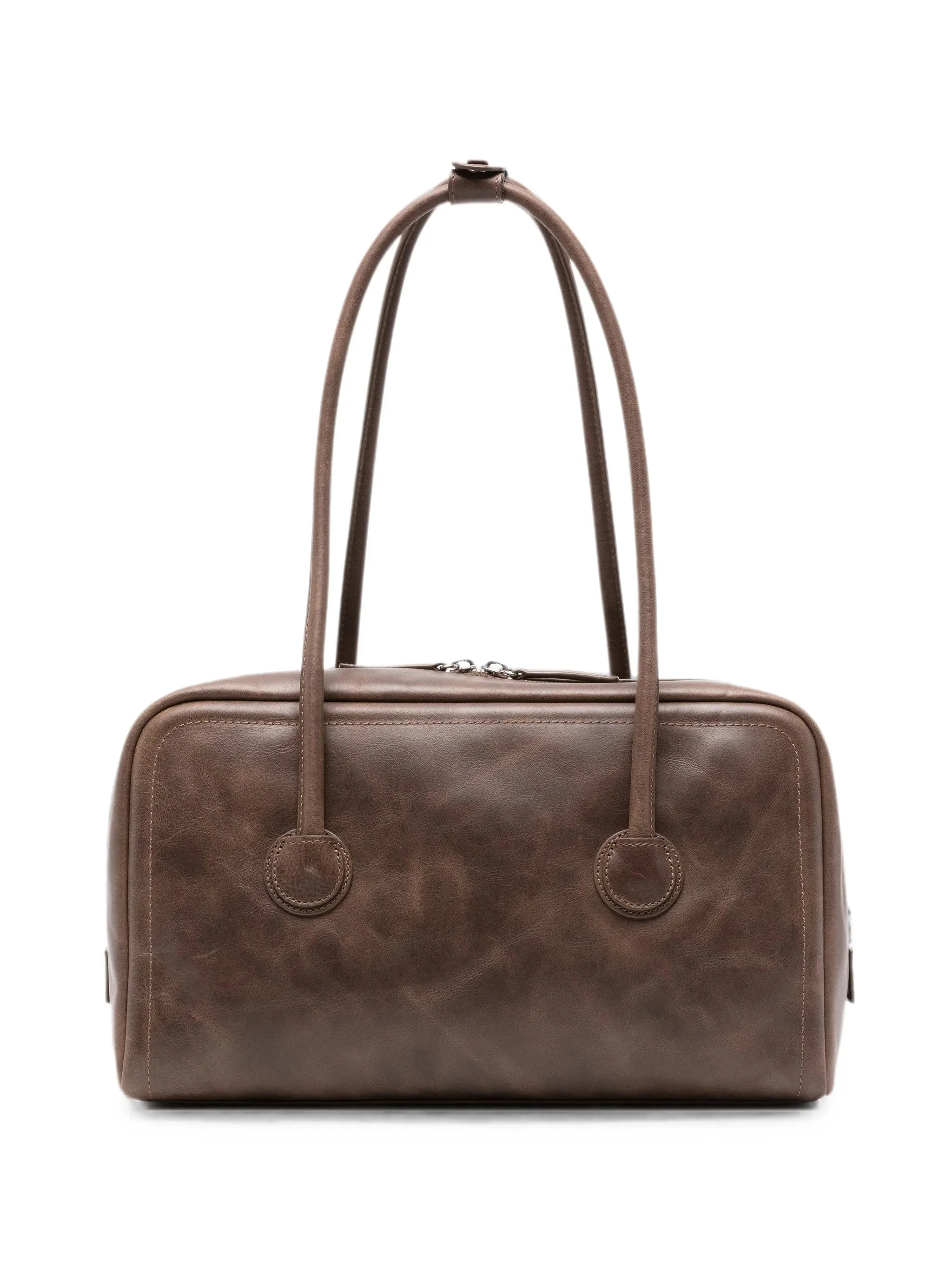 Margesherwood Logo-embossed Leather Tote Bag - 1