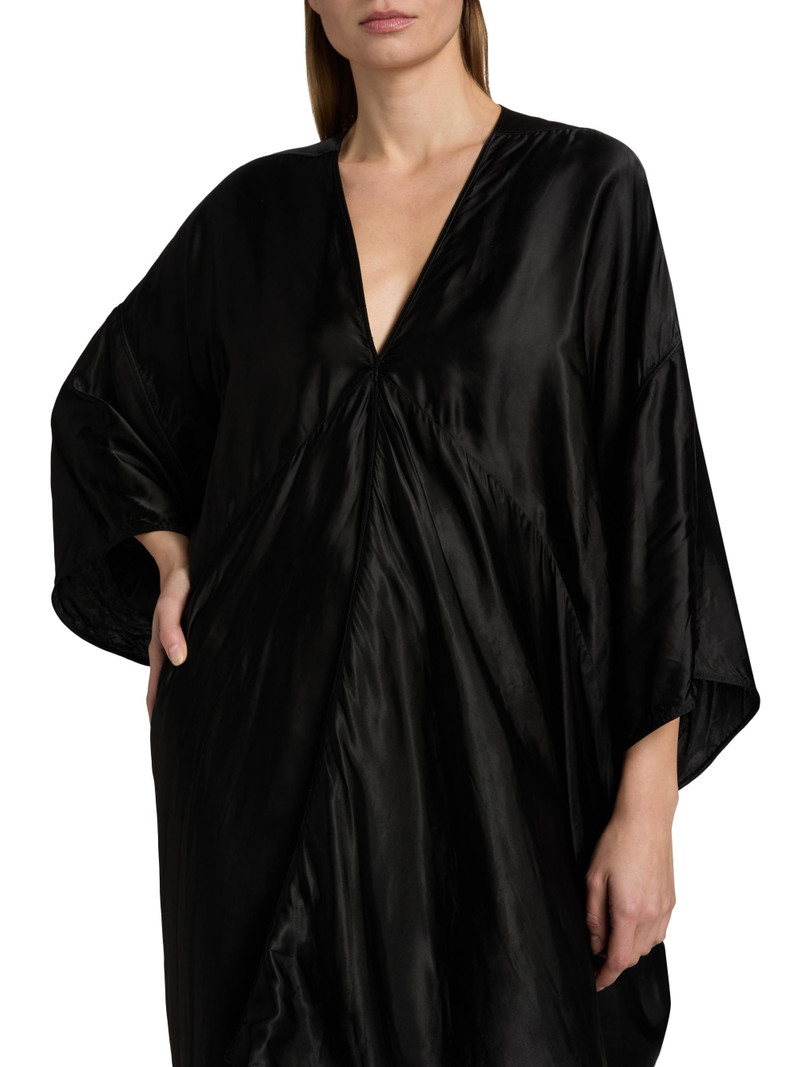 Women's Tommykite Satin Tunic - Black 6