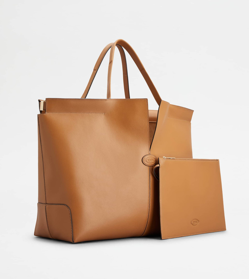 TOD'S DI FOLIO IN LEATHER MEDIUM - 블로윈 3