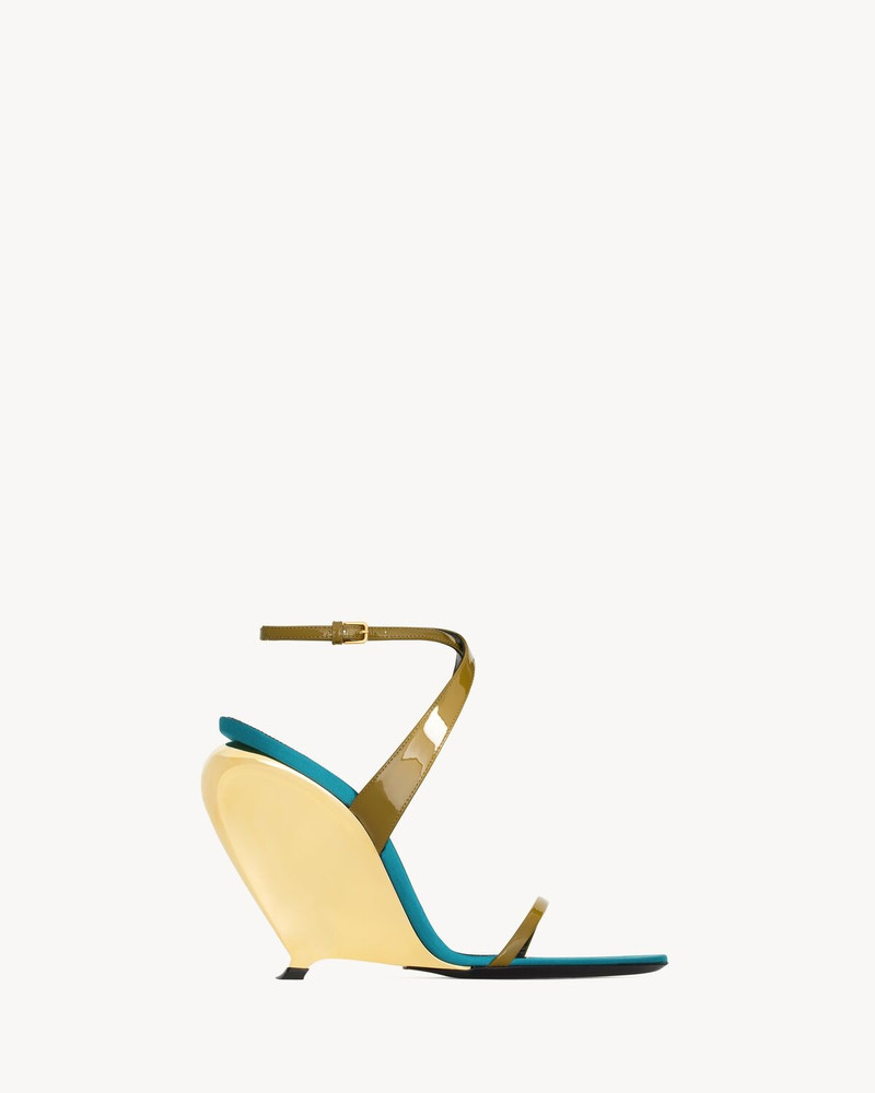 TALLULAH WEDGES IN PATENT LEATHER 1