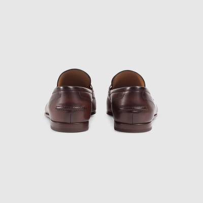 GUCCI Gucci Jordaan leather loafer outlook