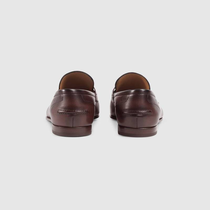GUCCI Gucci Jordaan leather loafer outlook