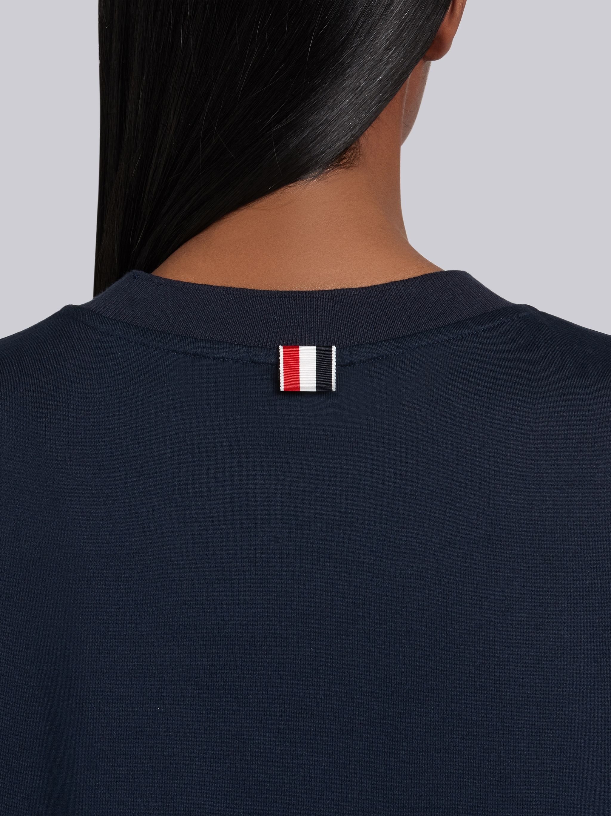 RWB-stripe boxy T-shirt - 6