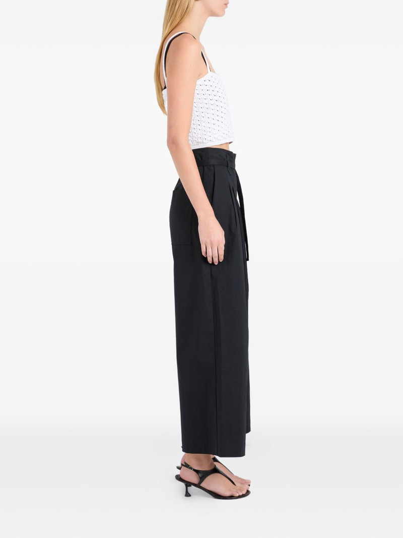 belted pleated trousers 3