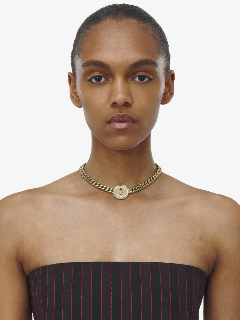 Alexander McQueen Sovereign Skull Choker outlook