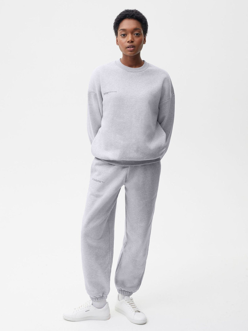 PANGAIA Womens 365 Heavyweight Sweatshirt - Grey Marl outlook