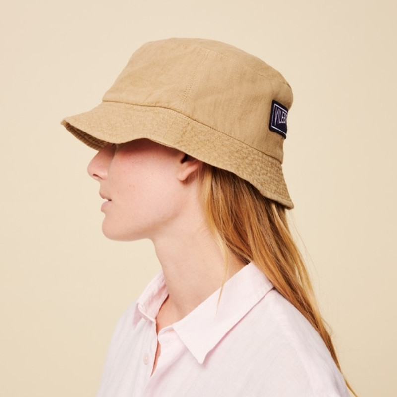 Vilebrequin Unisex Bucket Hat Natural Dye outlook