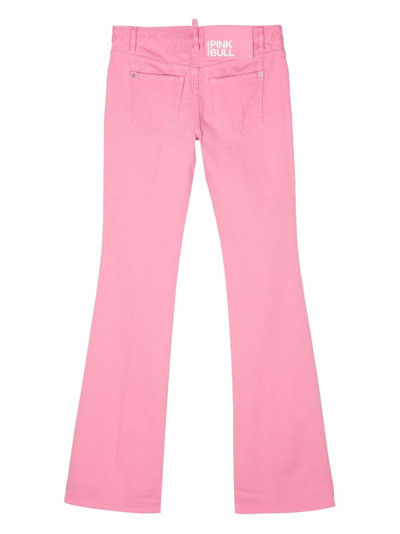 DSQUARED2 mid-rise flared jeans outlook