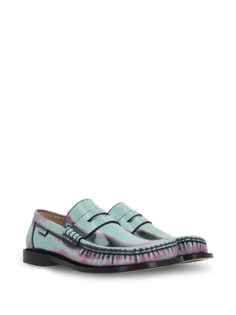 penny-leather loafers - 2