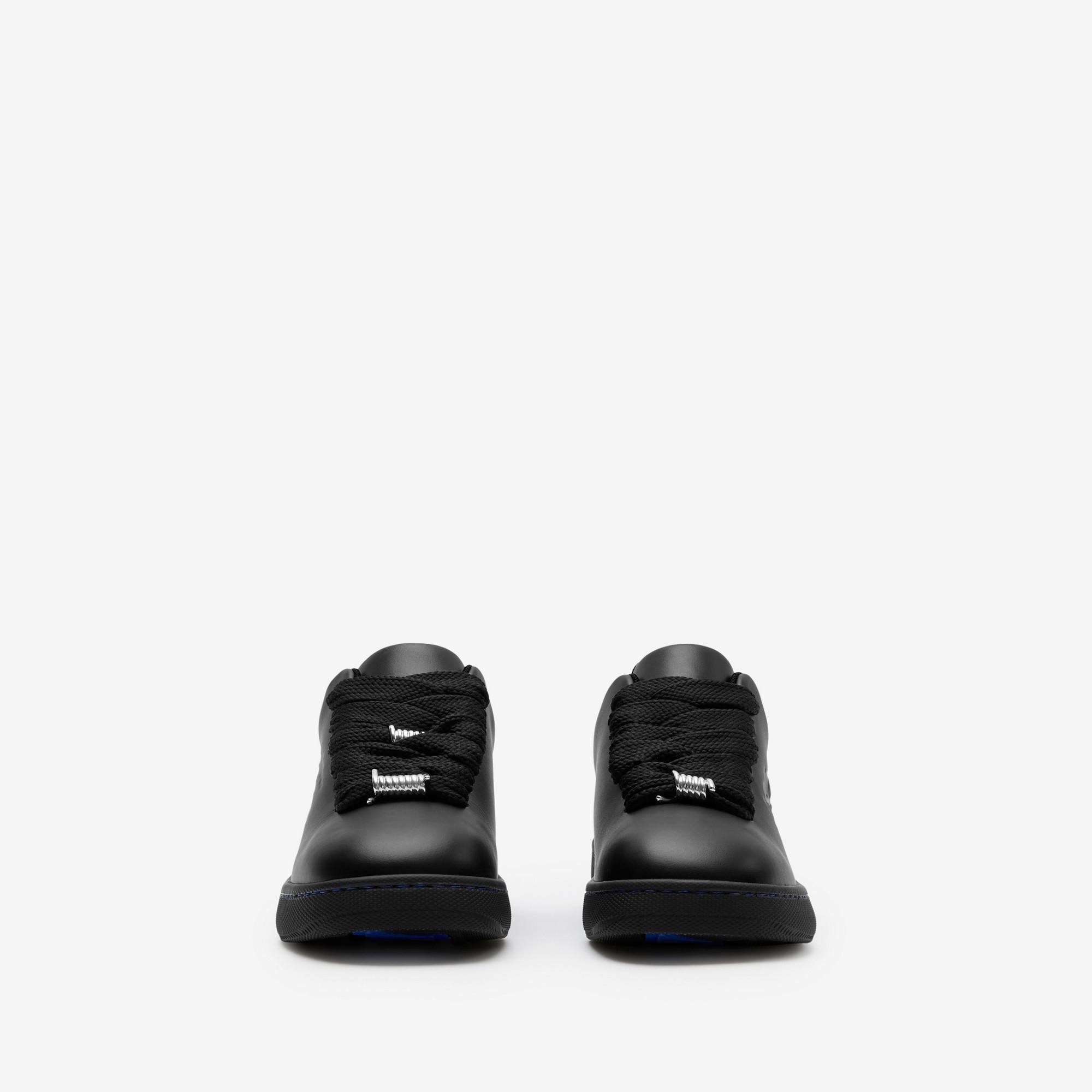 Leather Box Sneakers - 3