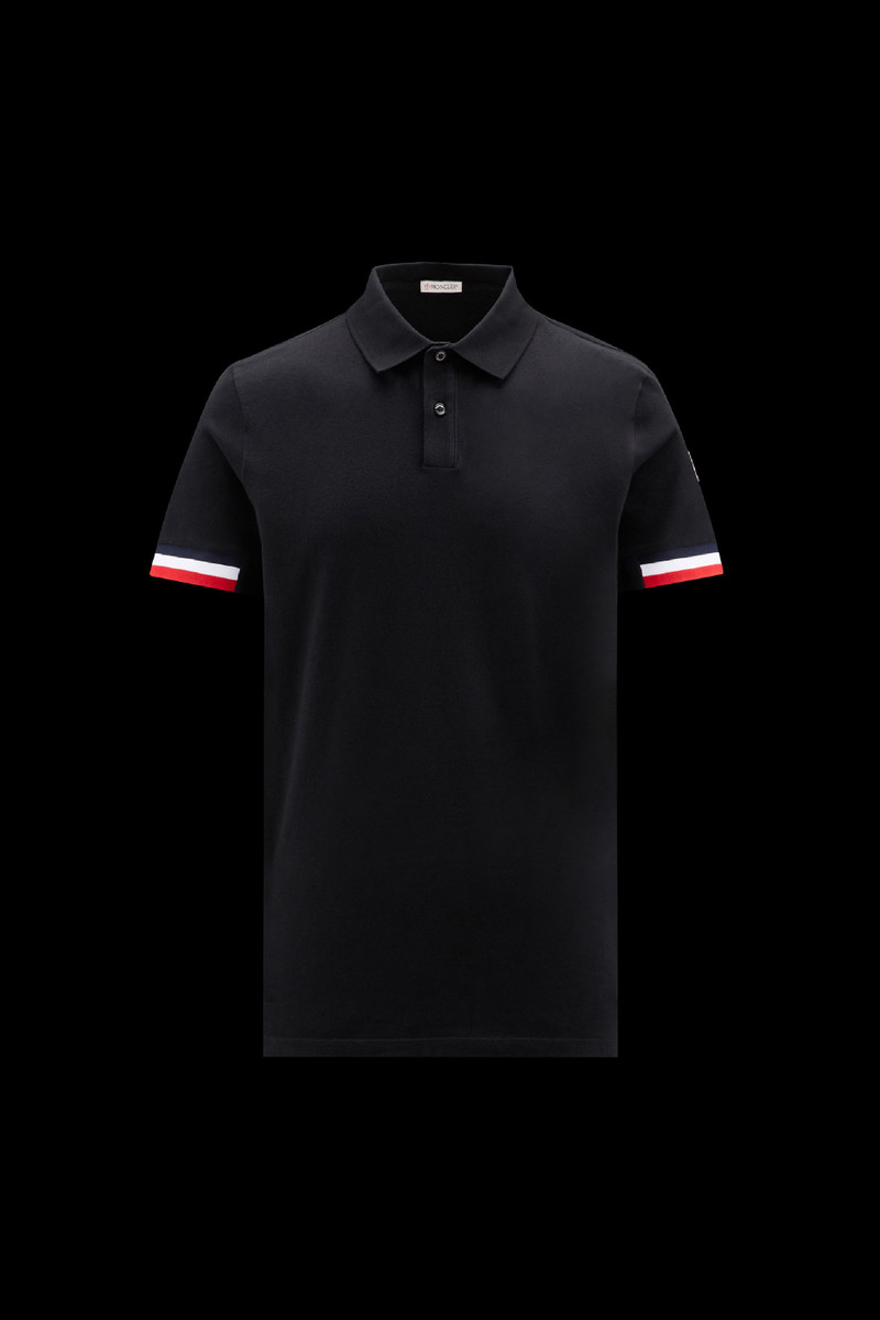 Tricolor Accent Polo Shirt - 1