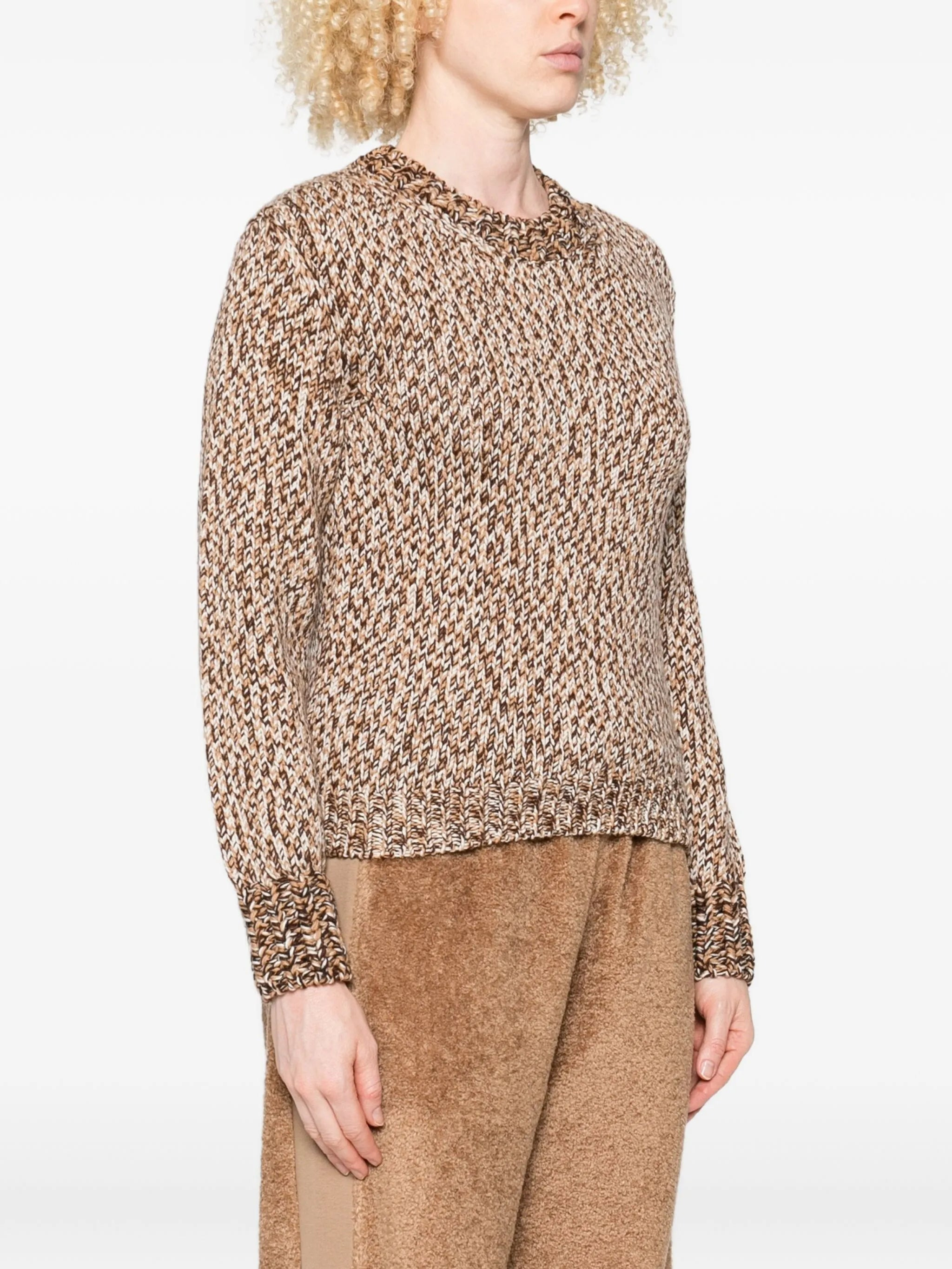 Moncler Speckled Crew-neck Jumper - 4