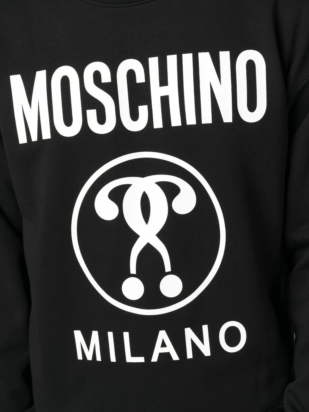 logo-print cotton sweatshirt - 5