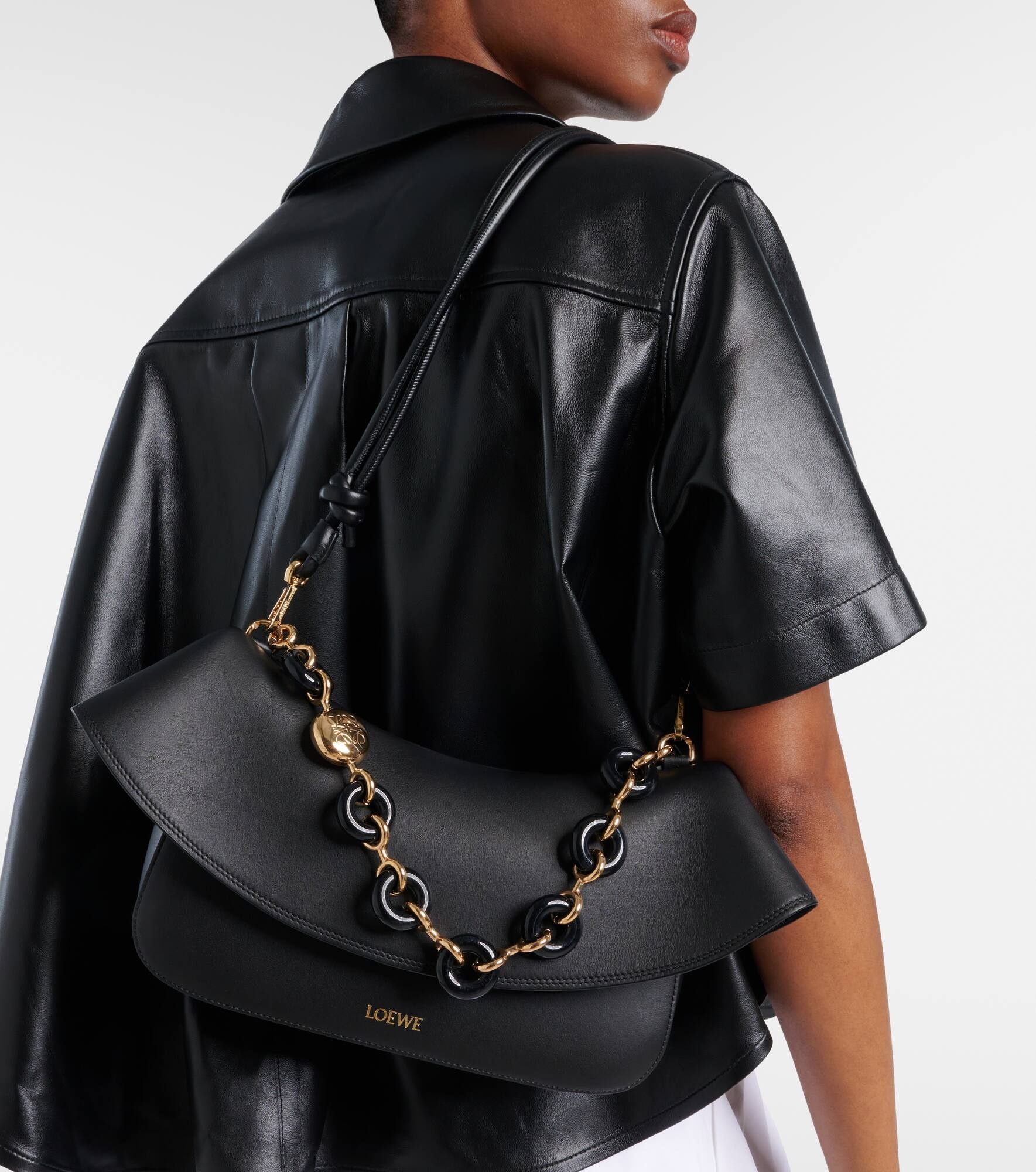Ola Medium leather shoulder bag - 2