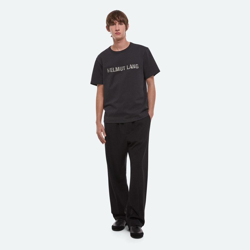 Helmut Lang PLAID LOGO TEE outlook