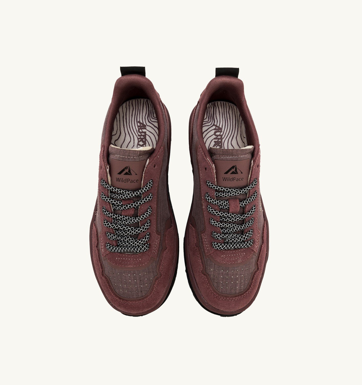 WILDPACE LOW SNEAKERS IN ROSET AND ROSE CORDURA AND SUEDE - 5