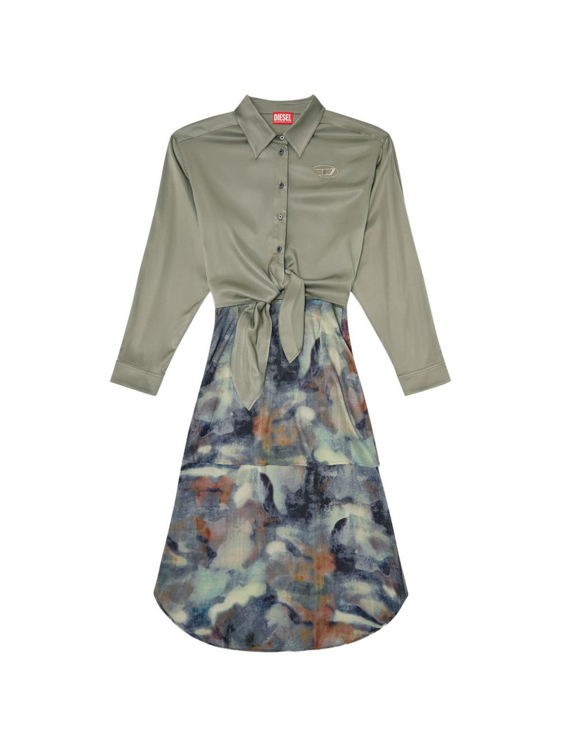 Elta tie-front midi dress 1