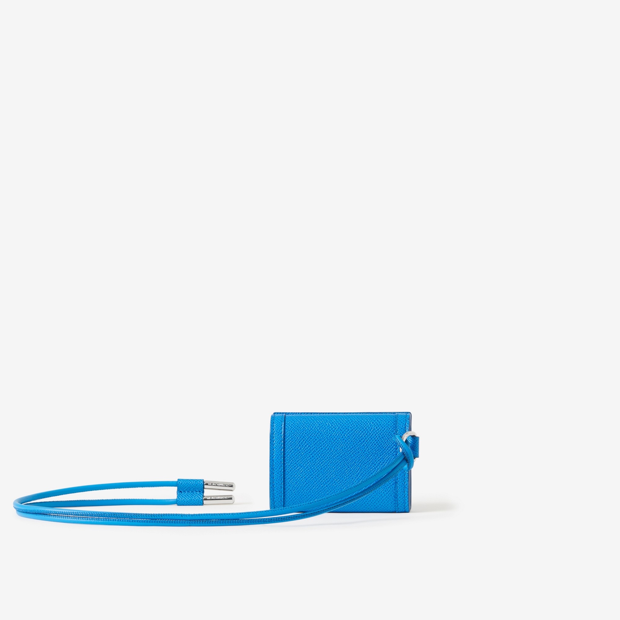 Grainy Leather TB Card Case Lanyard - 3