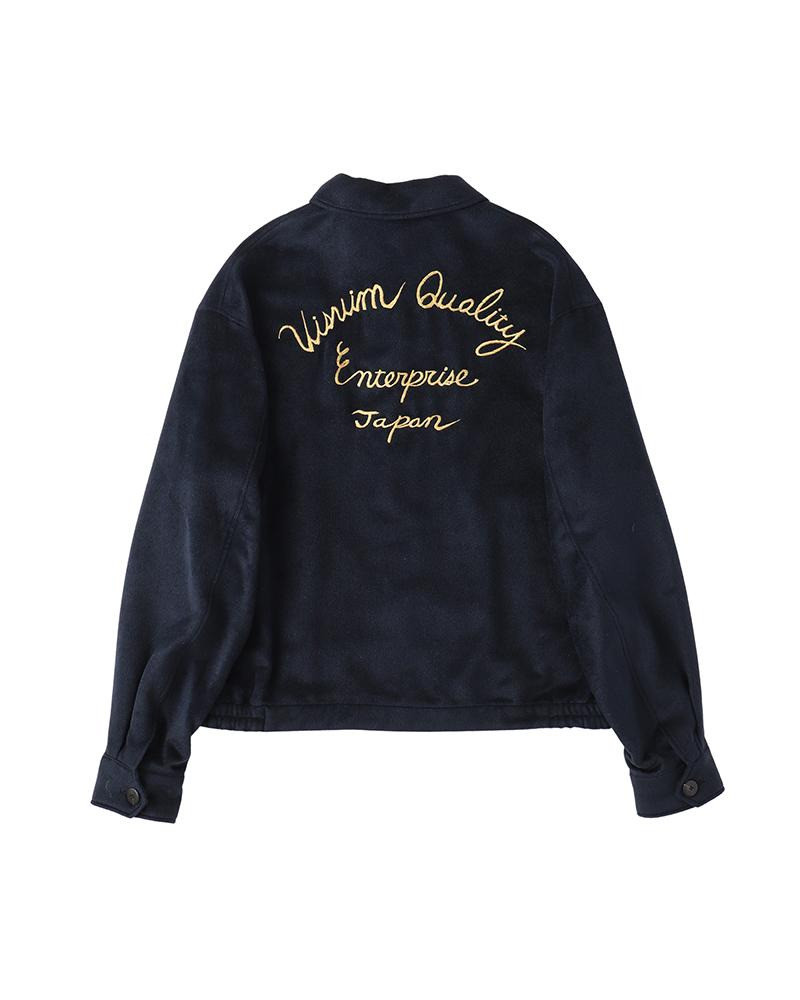 visvim NORAD BLOUSON (SILK) NAVY outlook