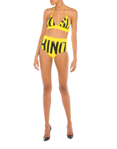 Moschino MAXI LOGO HIGH-WAISTED BIKINI BOTTOMS outlook