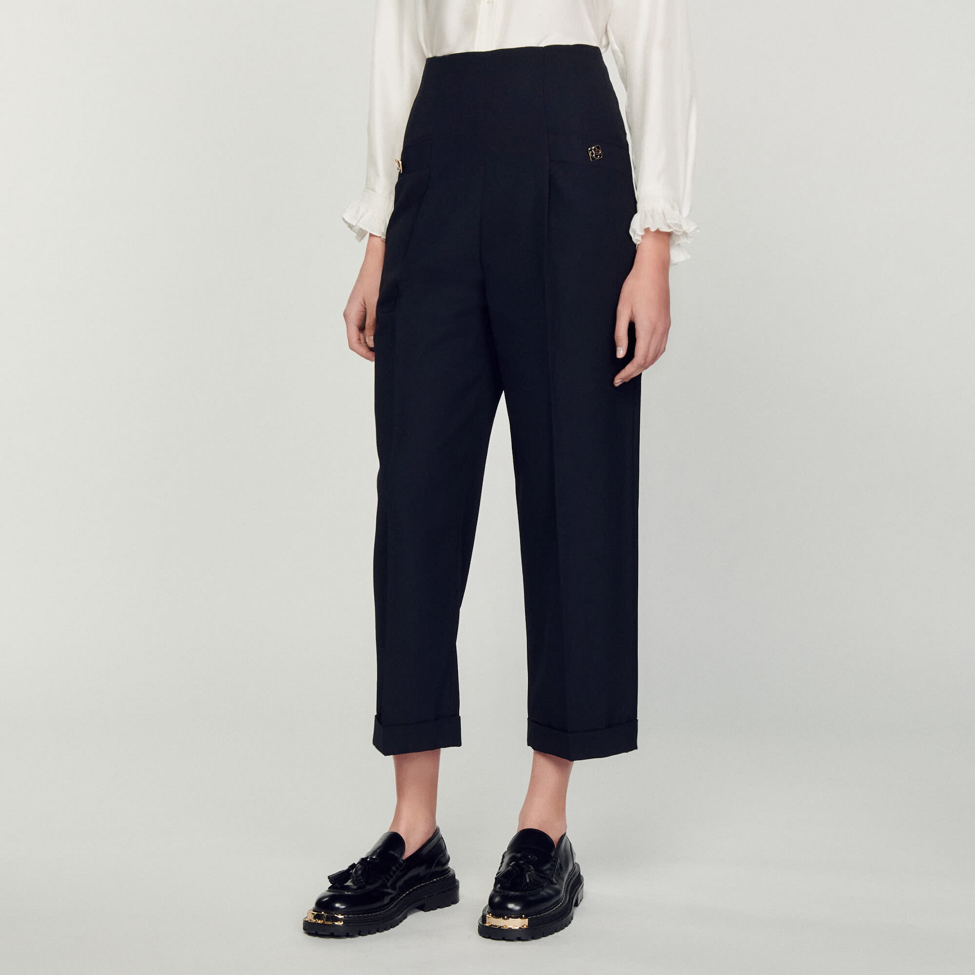 HIGH-WAISTED PANTS - 5