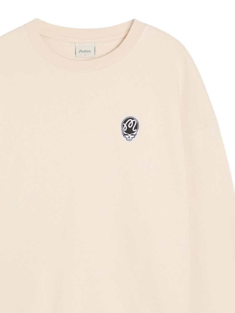 malbon logo-embroidered sweatshirt outlook