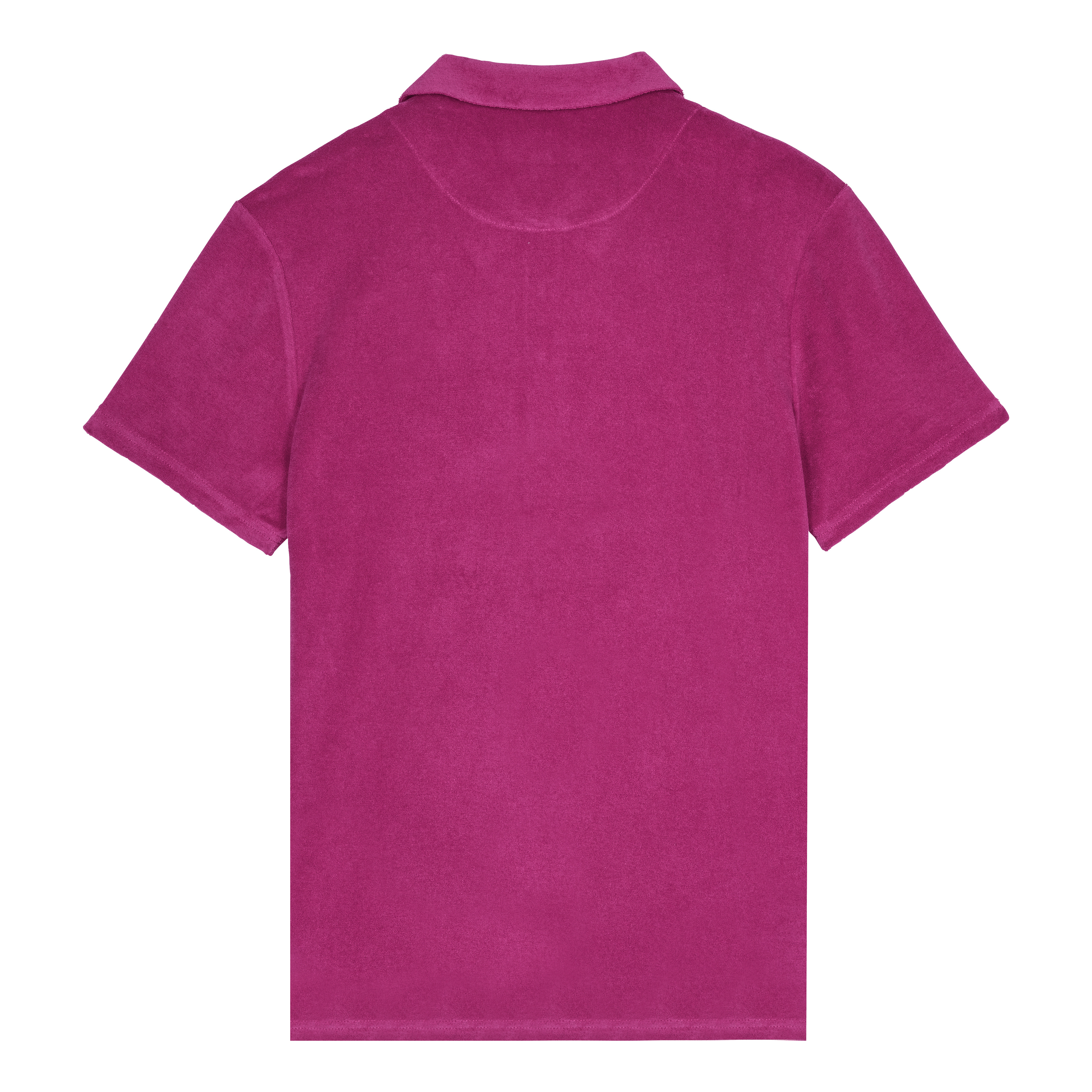 Men Organic Cotton Terry Polo Solid - 2