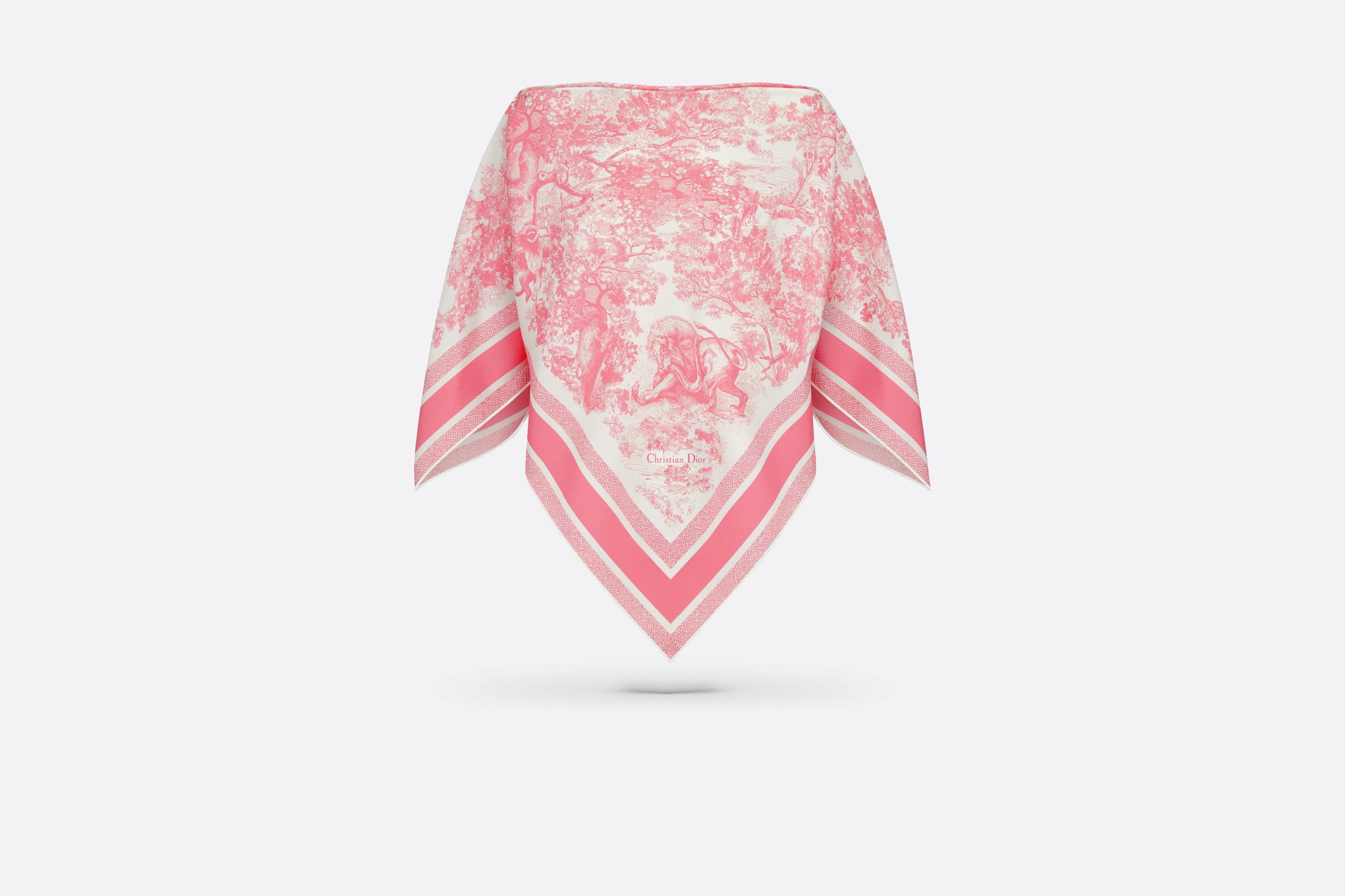 Dioriviera Toile de Jouy Sauvage Dior Silk Top - 1