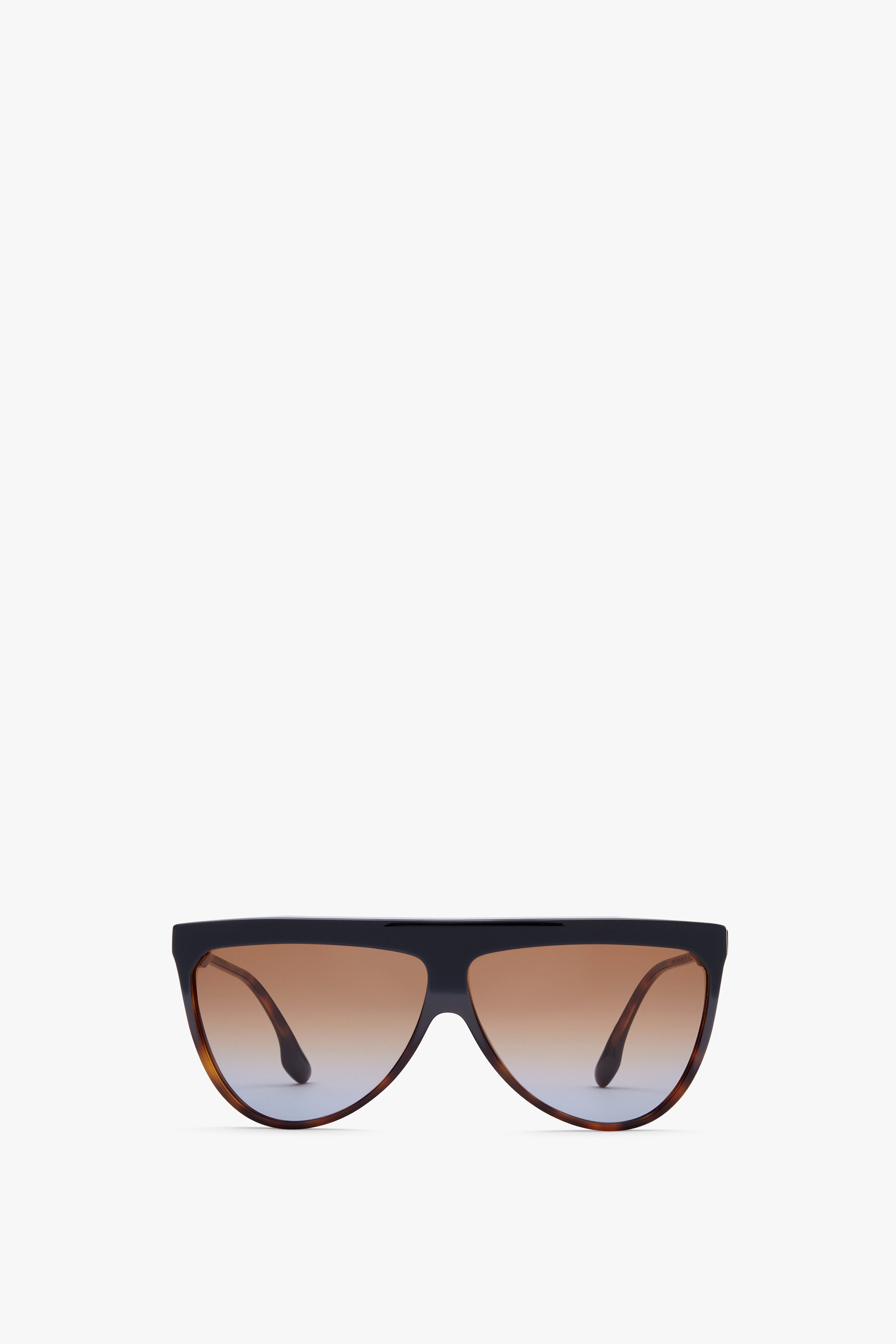 Flat Top V In Black Tortoise - 1
