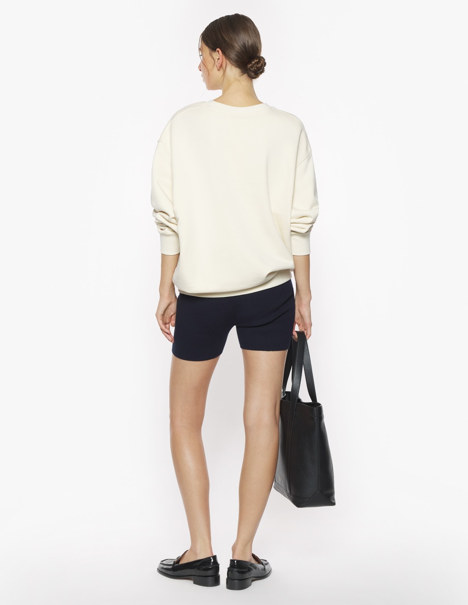BABY FOX PATCH OVERSIZE SWEATSHIRT - 5