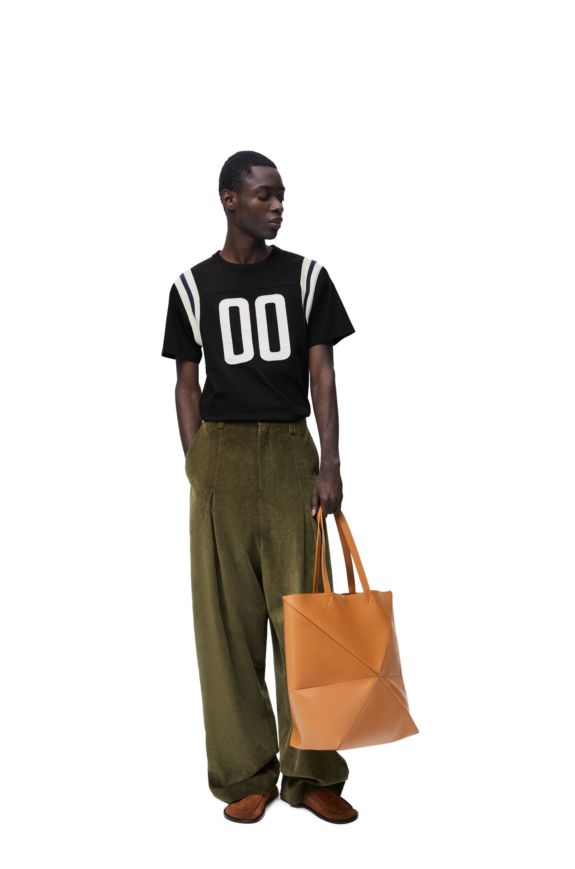 Regular fit T-shirt in cotton and viscose - 2