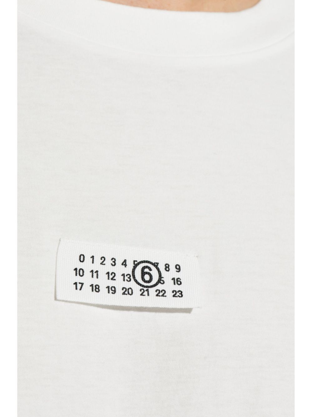 numbers-motif T-shirt - 5