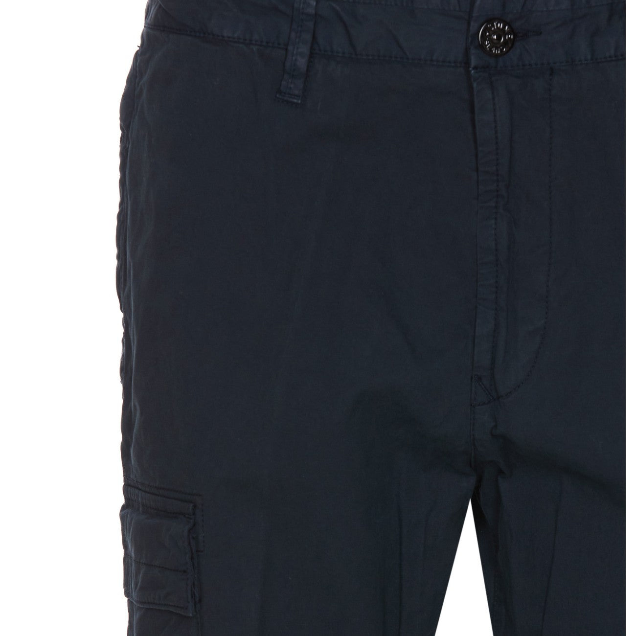 Stone Island Men Logo Cargo Pants - 4