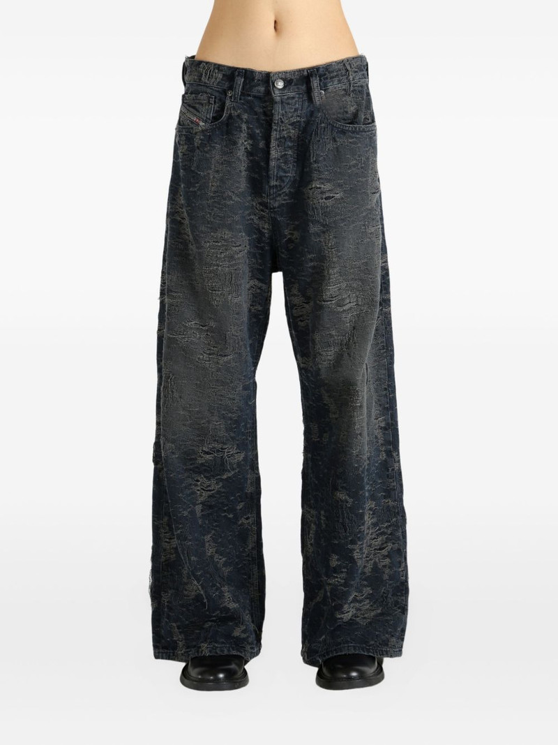 Diesel distressed jeans outlook