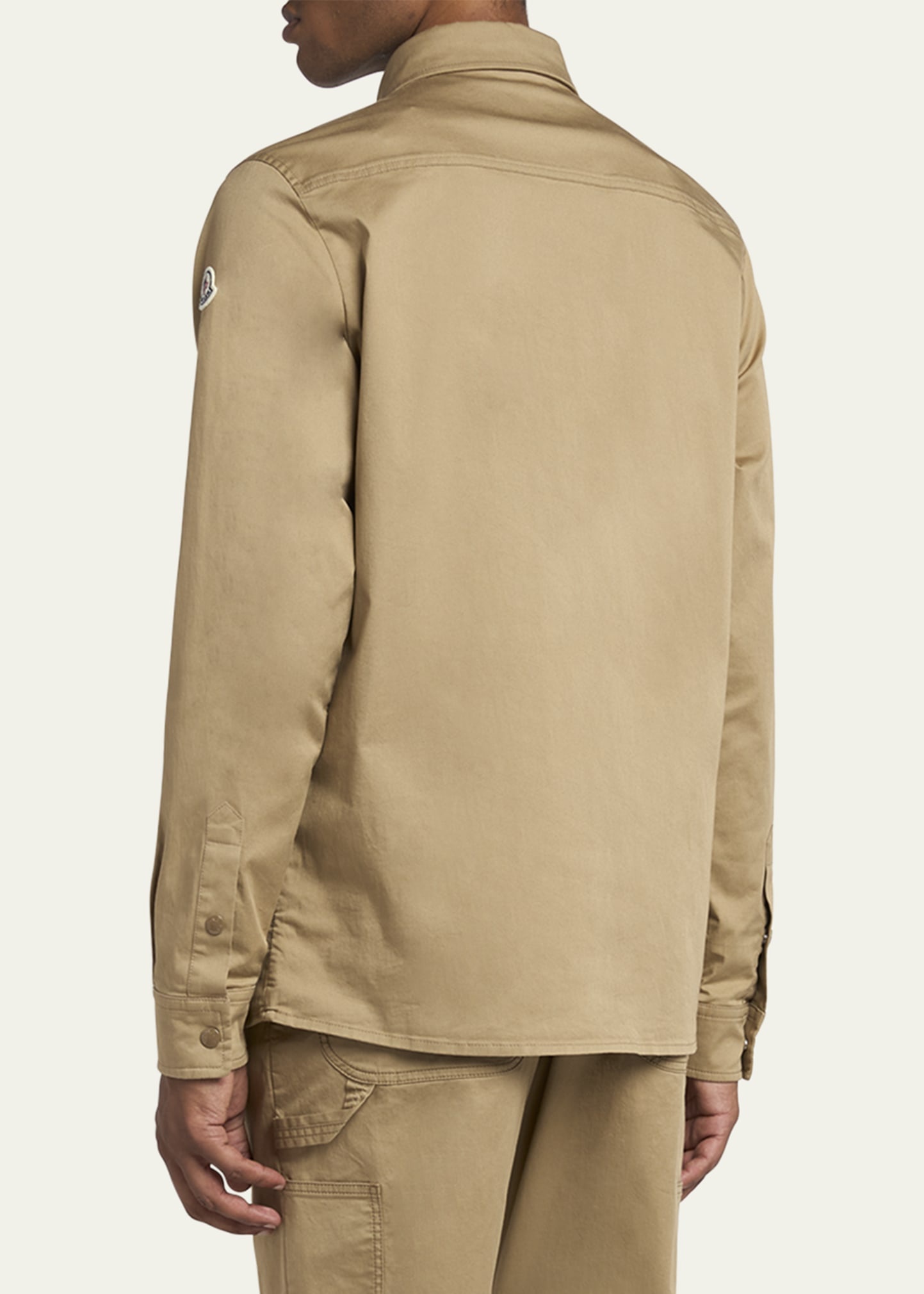 Men's Gabardine Overshirt - 3