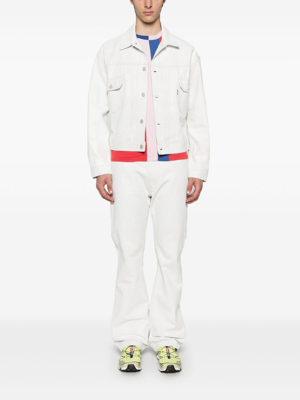 logo-patch jeans - 2