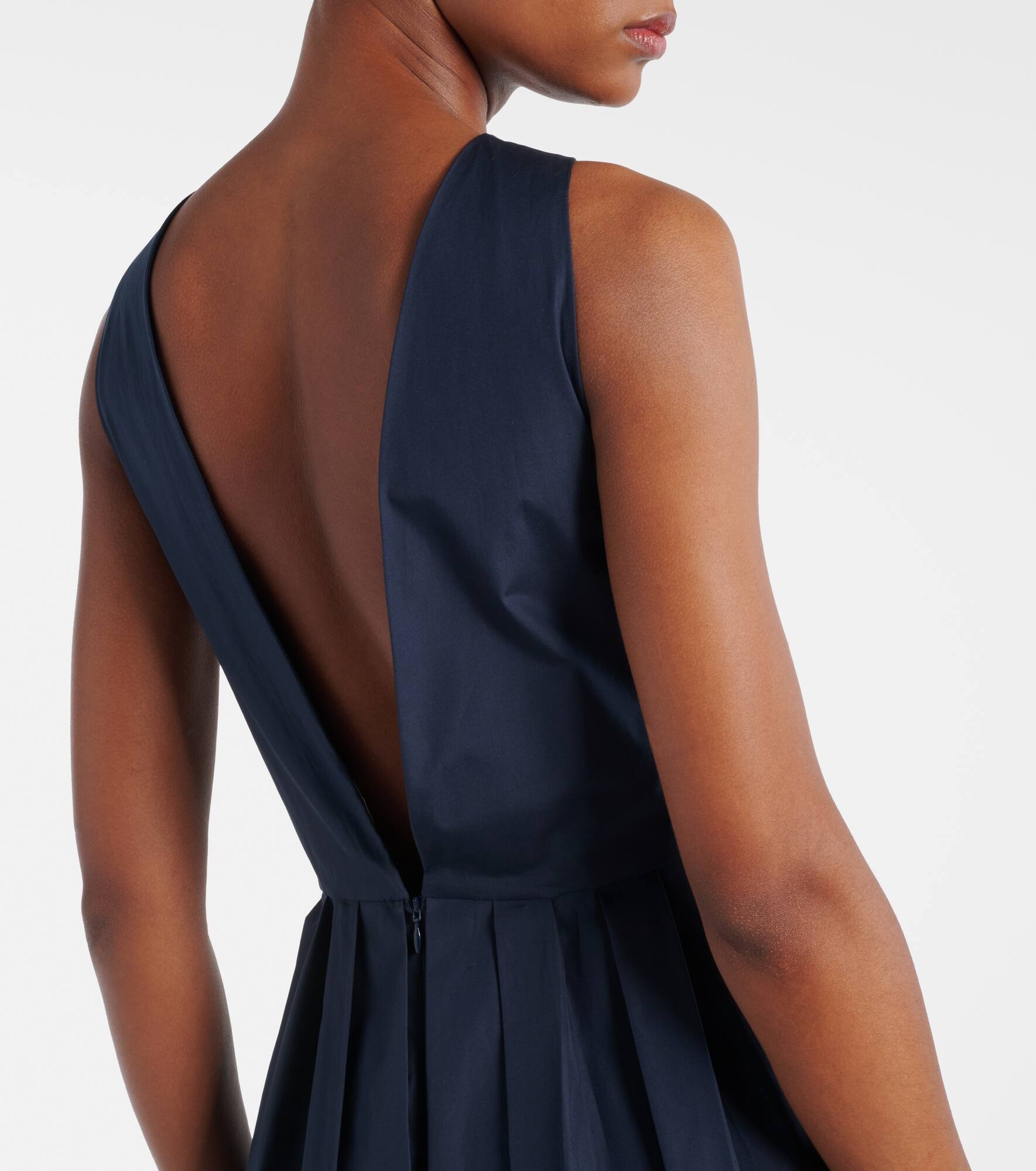 Ussita cotton poplin midi dress - 7