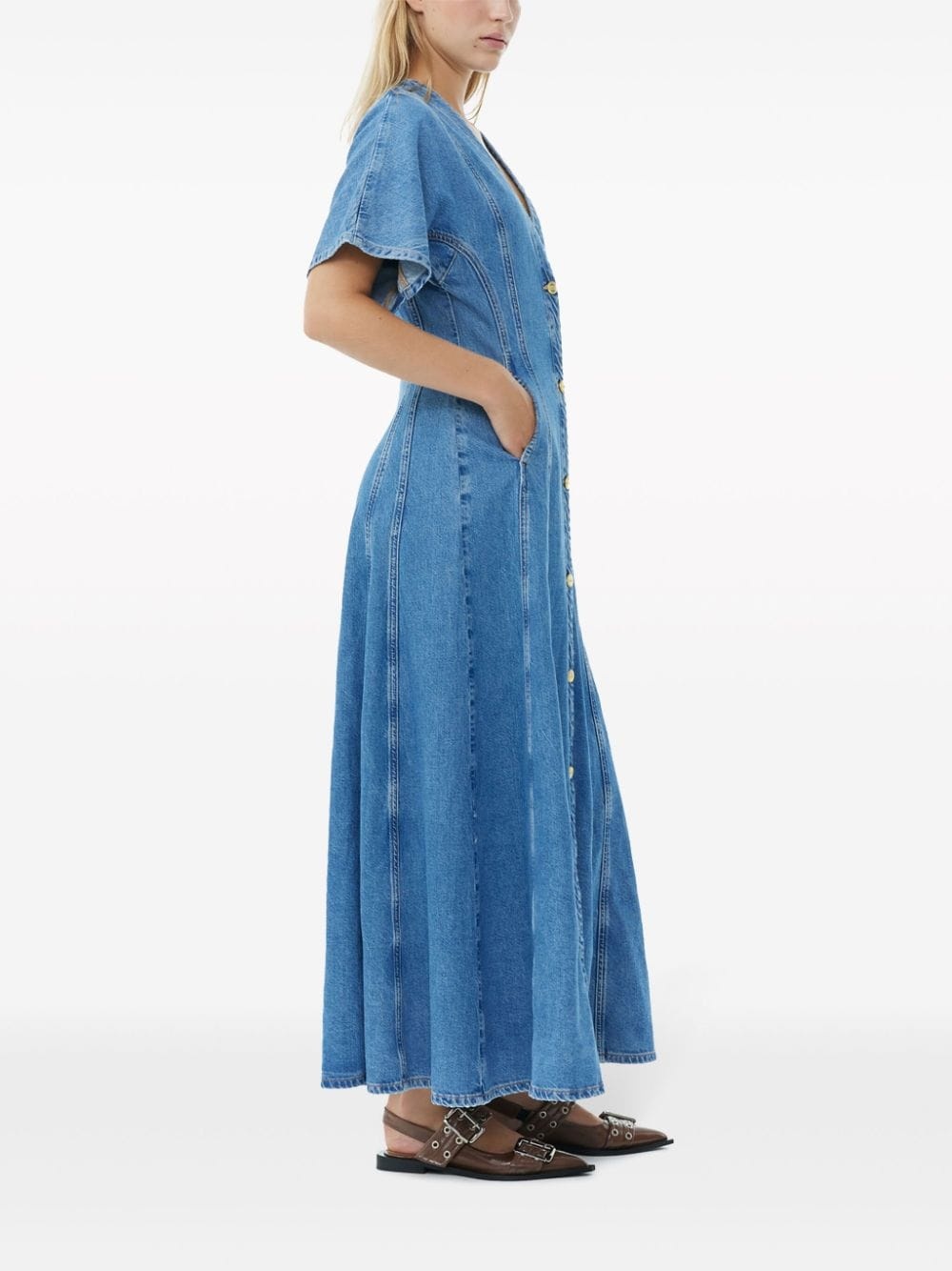 Future denim maxi dress - 3