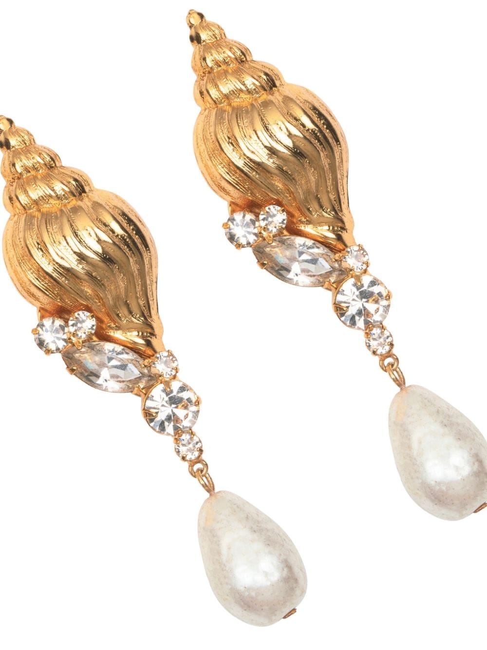 Aspene pearl-detailing earrings - 2