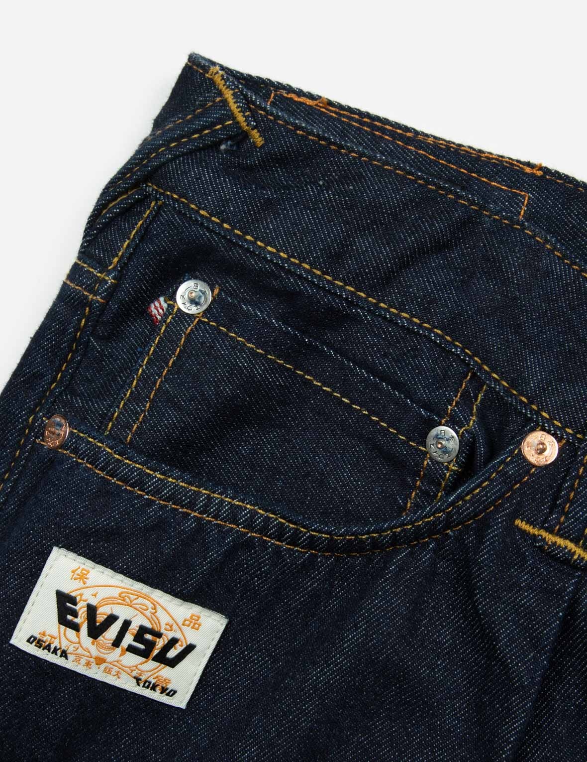 SEAGULL AND GODHEAD EMBROIDERY BALLOON FIT JEANS - 7