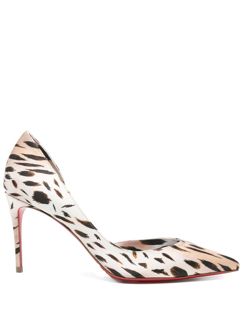 85mm animal-print pumps 1