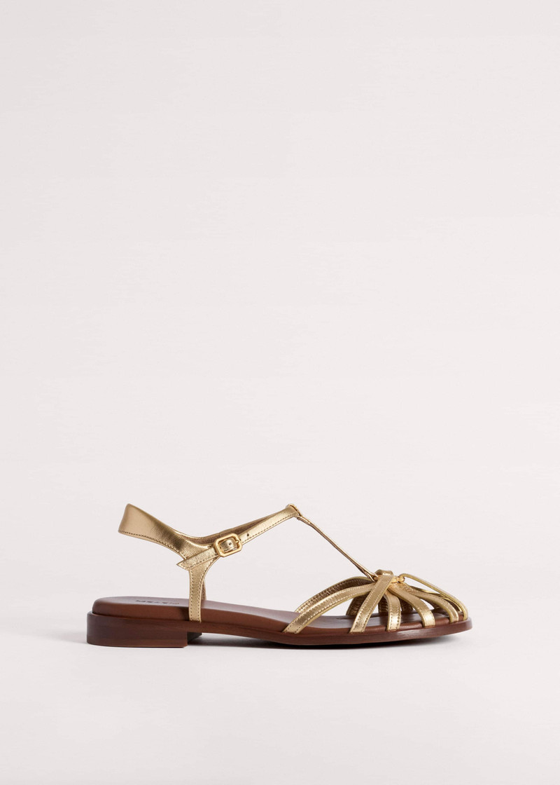 T-Bar Caged Sandal 7