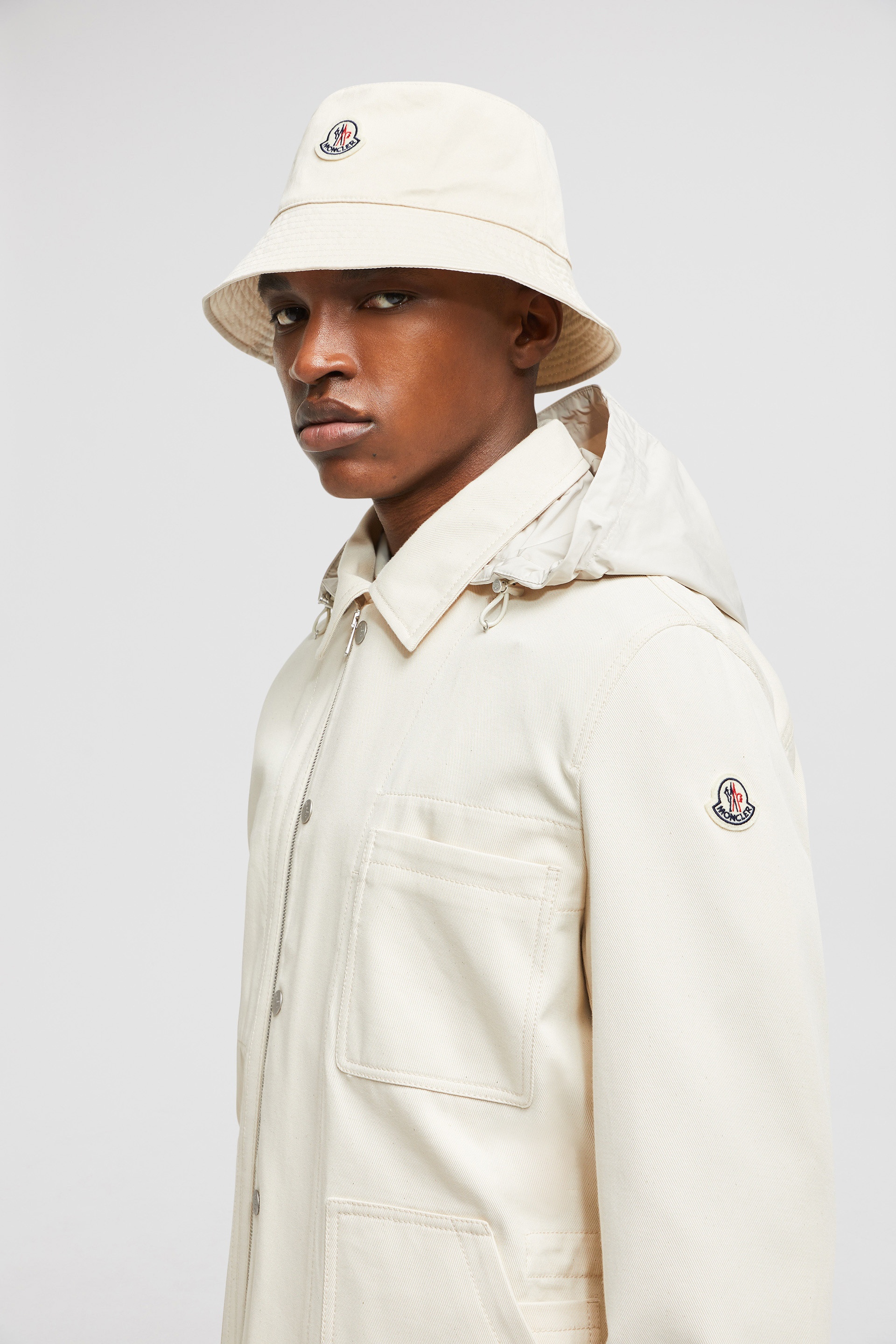 Guerledan Hooded Cotton Shirt Jacket - 4