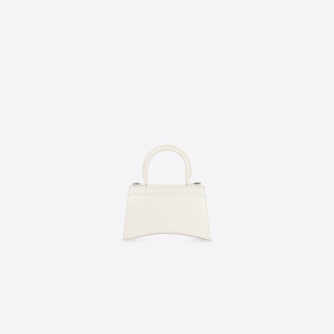 Women's Hourglass Xs Handbag Box in White - 2