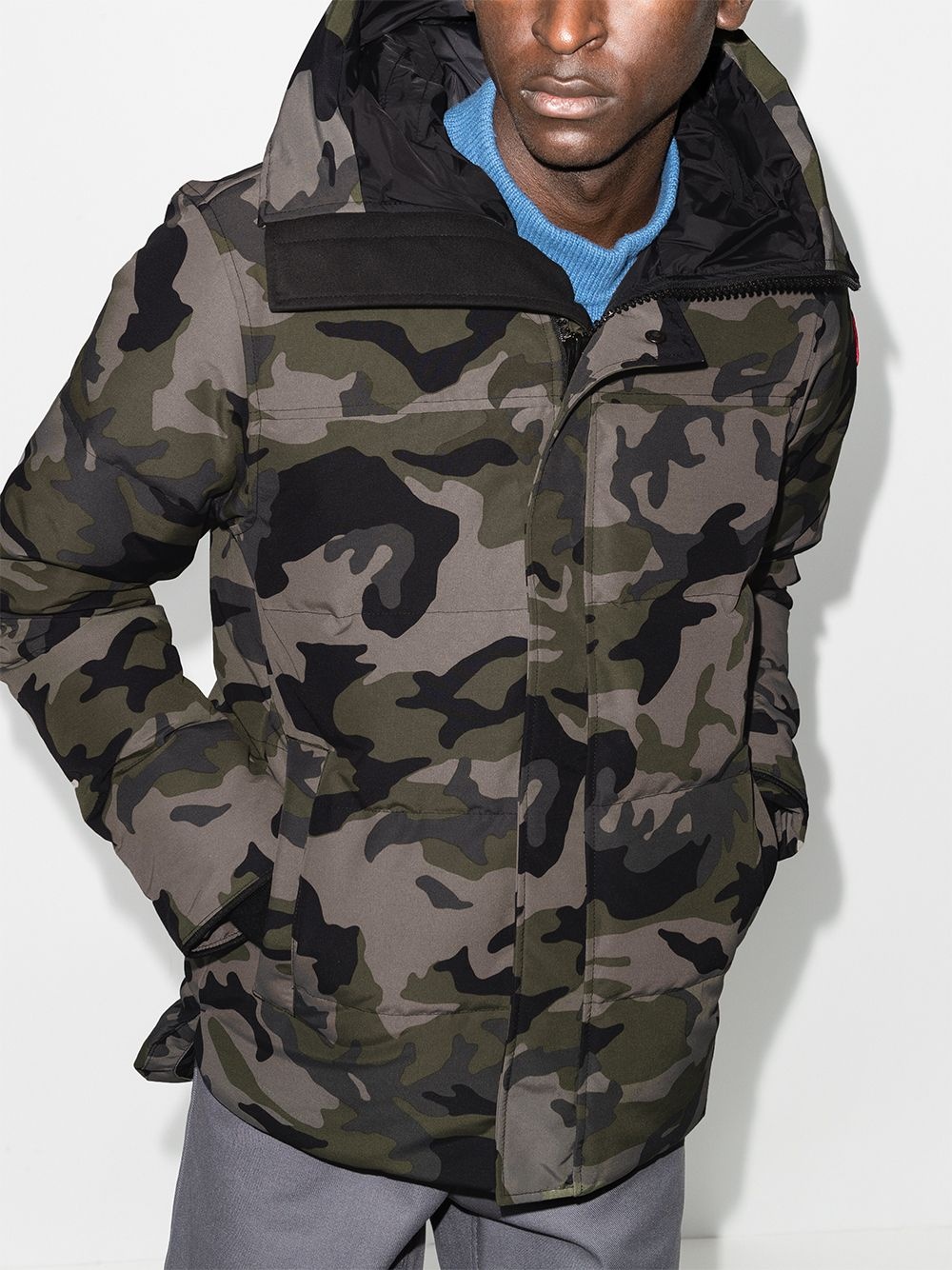 Macmillan camouflage-print puffer jacket - 2